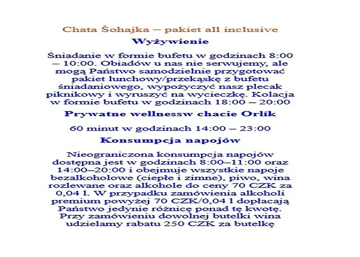 Sohajka Chata